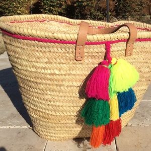 Straw Beach/Pool Tote